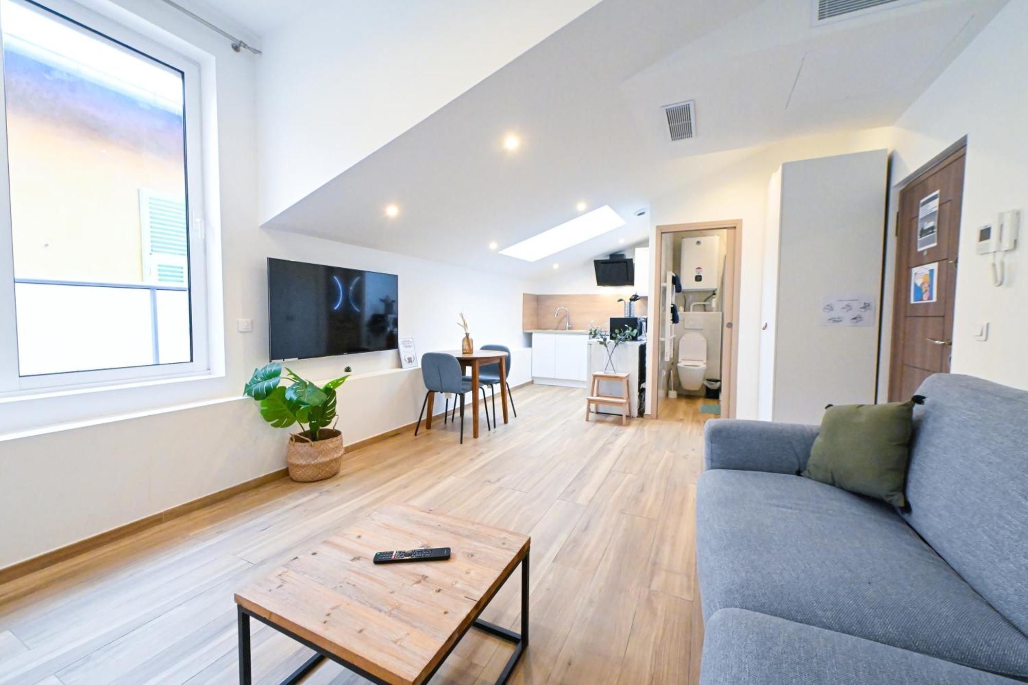 Beau Studio Cozy Centre Ville Et Plages N13 Nice Exterior foto